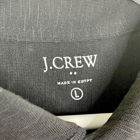 J. Crew charcoal gray casual button down long sleeve shirt - Men’s L - Picture 4 of 6